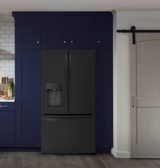 GE ENERGY STAR 27.7 Cu. Ft. French-Door Refrigerator GFE28GELDS