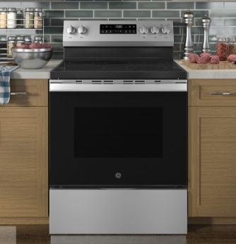 GE 30" Free-Standing Electric Range GRF500SVSS
