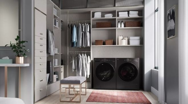 LG 7.8 cu. ft Mega Capacity Smart Front Load electric Dryer DLHC5502B