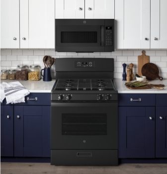 GE 30" Free-Standing Gas Range JGBS61DPBB