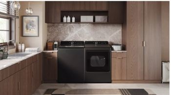 LG matte black gas dryer DLGX8601BE LG matte black gas dryer DLGX8601BE