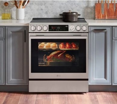 LG 6.3 cu. ft. Smart Electric Slide-in Range ​Model #: LSEL6337XE