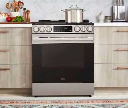 LG 6.3 cu ft. Smart Electric Slide-in Range Model #: LSEL6333XE