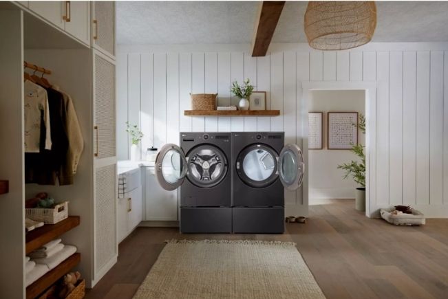 LG 7.4 cu. ft. Smart Front Load Gas Dryer Model #: DLGX6501B LG 7.4 cu. ft. Smart Front Load Gas Dryer Model #: DLGX6501B
