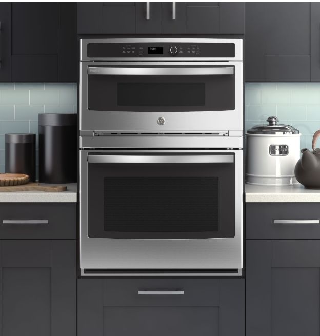 GE Profile™ 30" Built-In Combination Convection Microwave/Convection Wall Oven Model #: PT7800SHSS