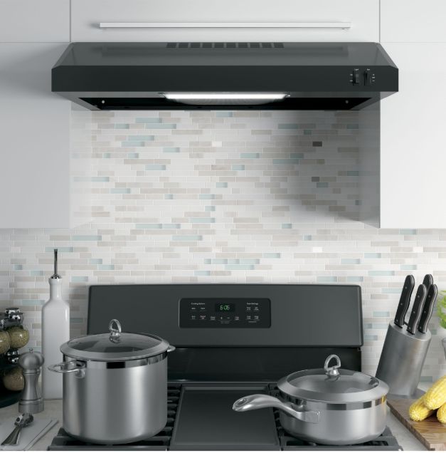 GE 30 GE 30" Under the Cabinet Hood Model #: JVX3300DJBB