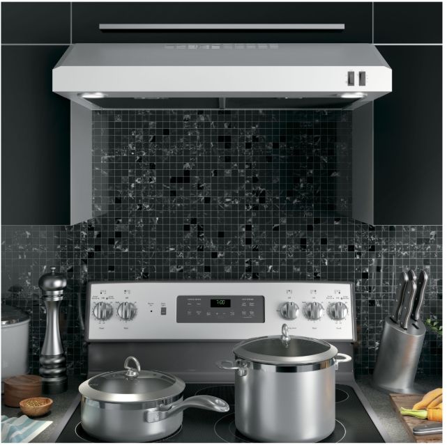 GE 30" Under The Cabinet Hood ​Model #: JVX5305SJSS