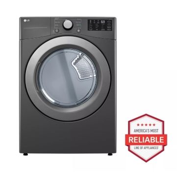 LG Large Capacity Electric Dryer Model #: DLE3470M LG Large Capacity Electric Dryer Model #: DLE3470M