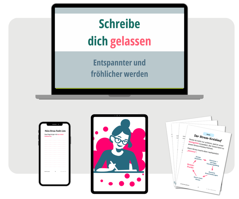 Online-Schreib-Challenge: Schreibe dich gelassen Online-Schreib-Challenge: Schreibe dich gelassen