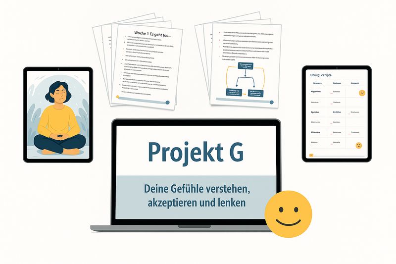 Projekt G - Deine Gefühle verstehen, akzeptieren und lenken (Start 11.5.) Projekt G - Deine Gefühle verstehen, akzeptieren und lenken (Start 11.5.)