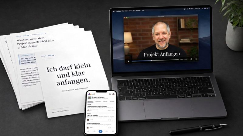 Projekt Anfangen - Wie du endlich mit dem anfängst, was wichtig für dich ist (22.6.2026)