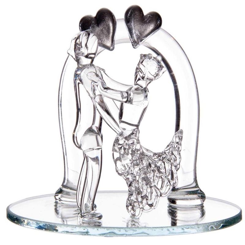 COUPLE ARCADE SUR MIROIR