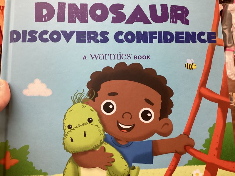 Warmies Dinosaur Discovers Confidence