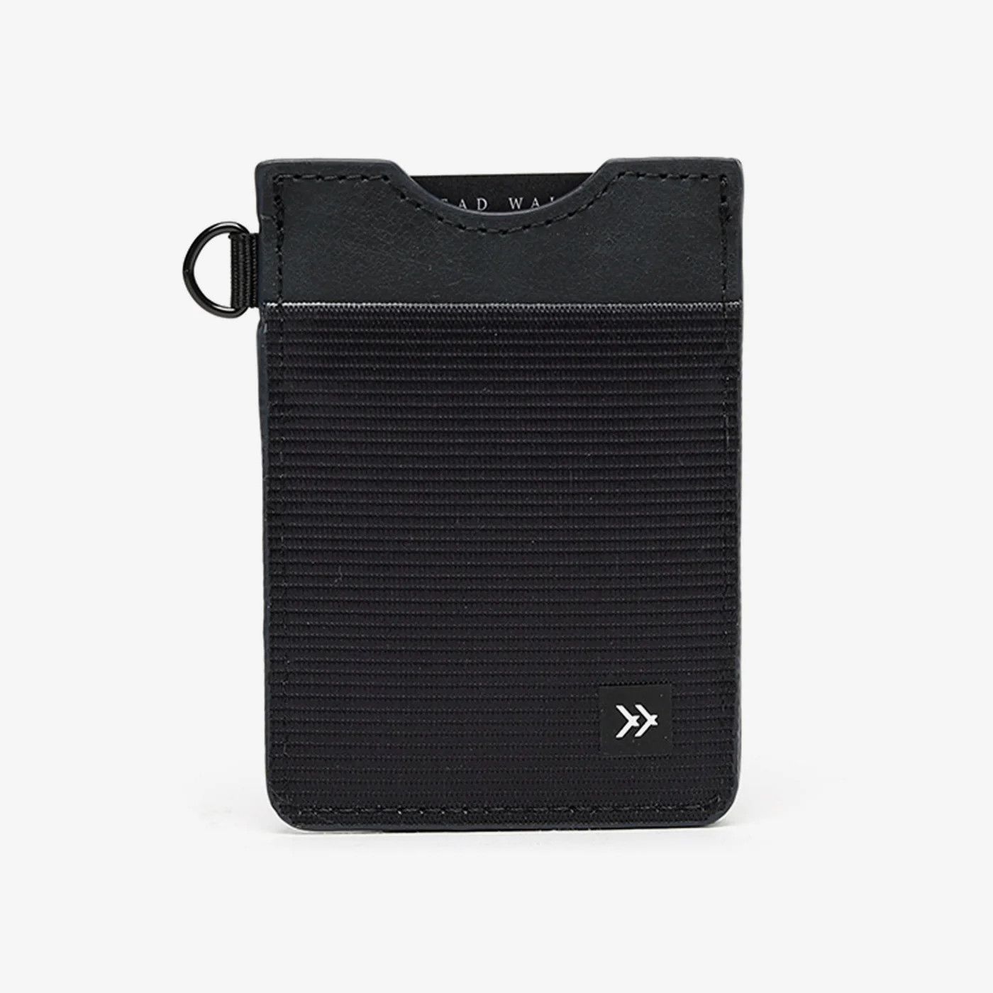 Thread Black Vertical Wallet
