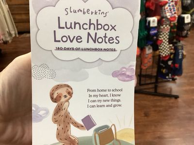 Slumberkins Lunchbox Love Notes