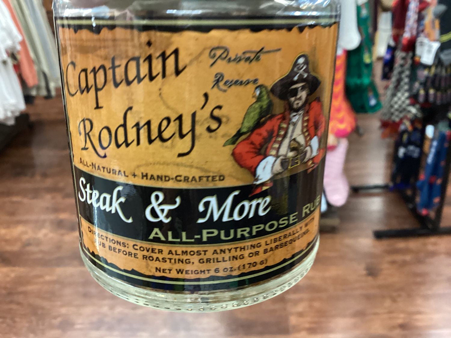 Captain Rodney’s Steak &amp; more rub