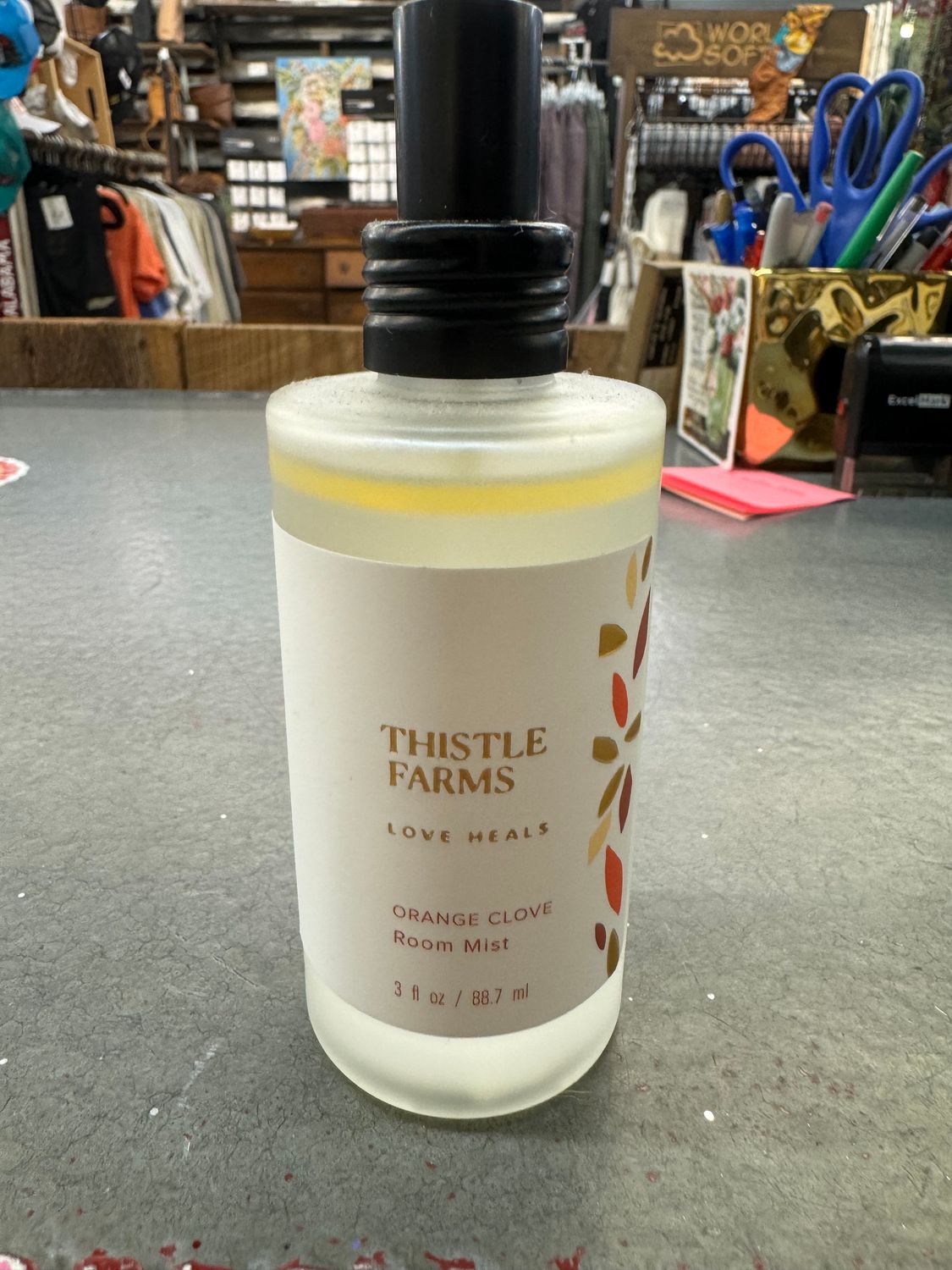 Thistle Farms room spray, Color: Orange Clove