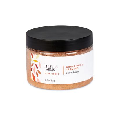Thistle Farms grapefruit jasmine body scrub