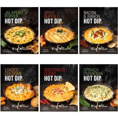 Wind &amp; Willows Hot Dip-Multiple Flavors