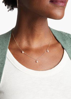 Able Triple Pearl necklace