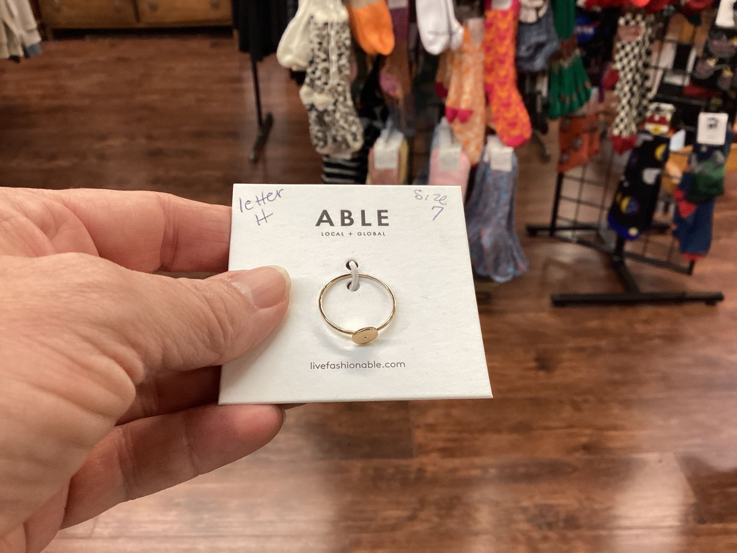 Able Initial stacker ring