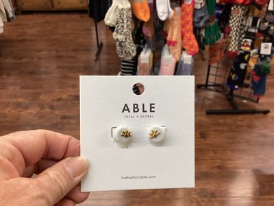 Able Sunflower studs