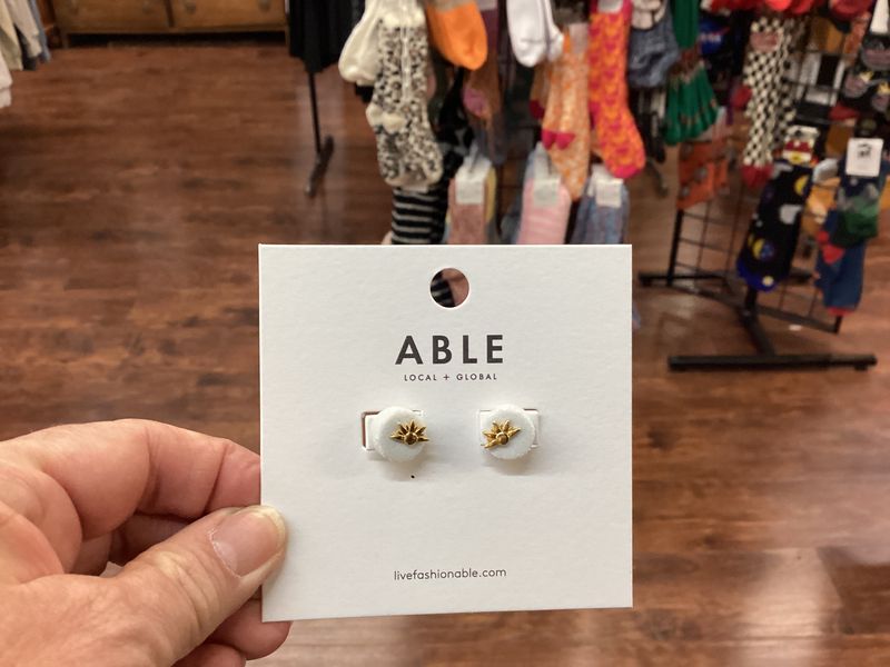 Able Sunflower studs