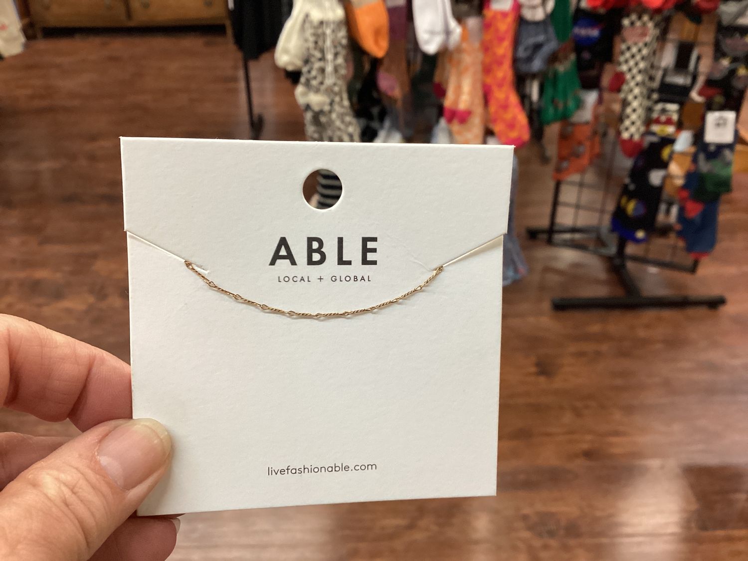 Able Twist Chain necklace