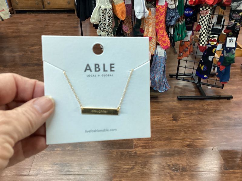 Able Horizon necklace DAUGHTER