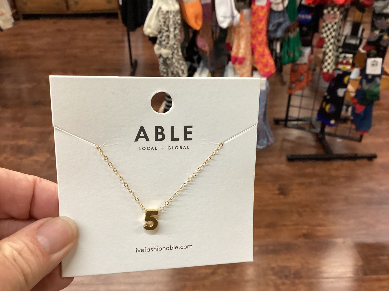 Able Enneagram necklace
