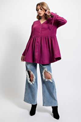 Easel Tunic Plum