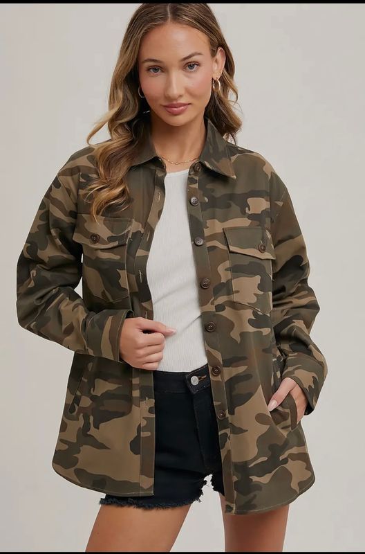 Bluivy Camouflage Jacket