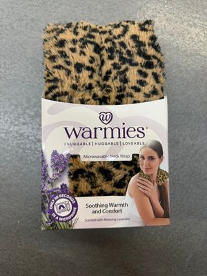 Warmies leopard neck wrap