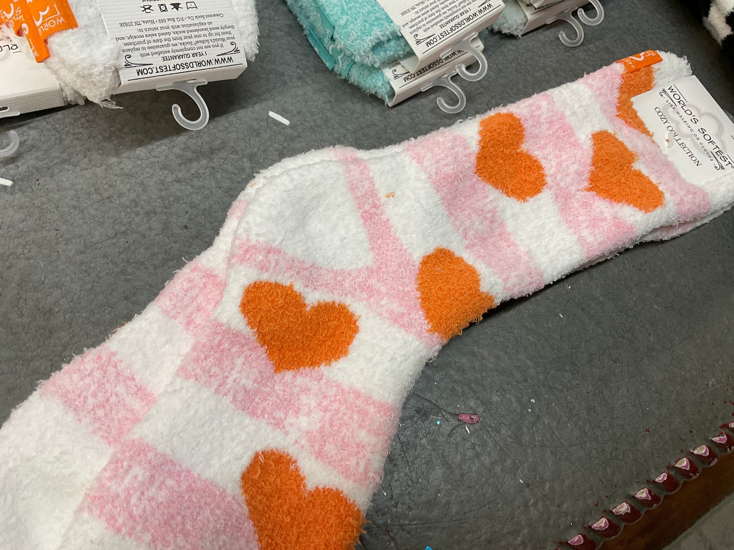 World’s Softest Socks Cozy Collection, Color: In Love