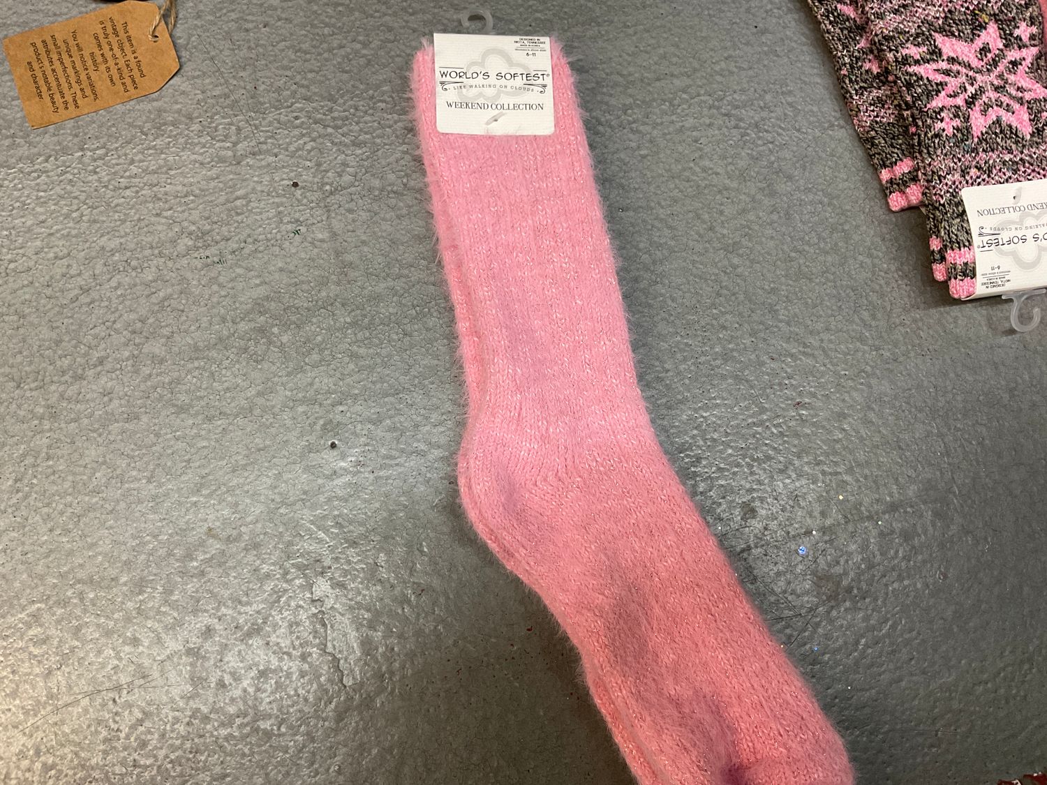 World’s Softest Socks Weekend Collection, Color: Candy Pink