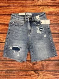 Judy Blue mid length denim shorts, Size: S