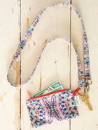 Natural Life lanyard pouch