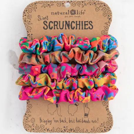 Natural Life scrunchie set