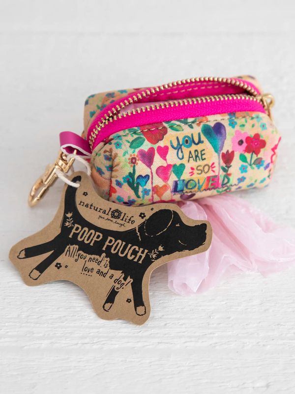 Natural Life doggie poop bag pouch