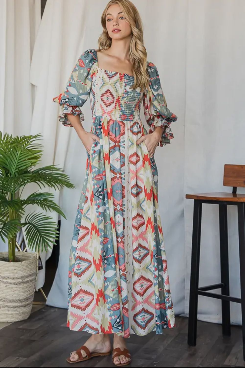 Bucket List maxi dress 