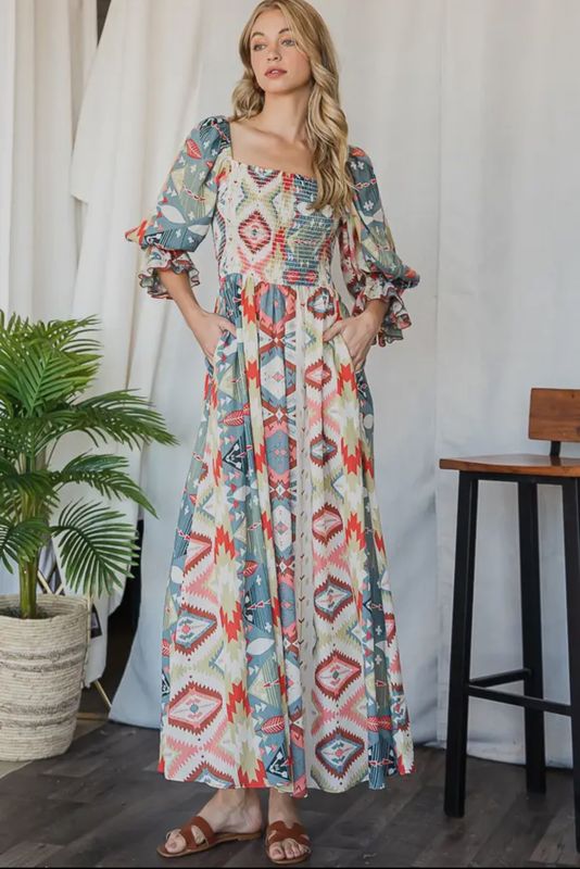 Bucket List maxi dress 