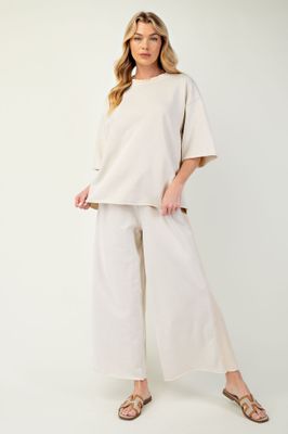 Easel cream pants 