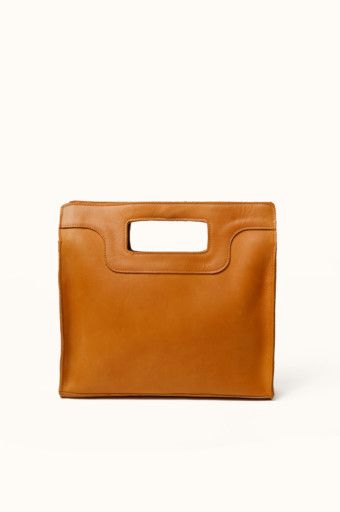 Able naj handbag, Color: cognac