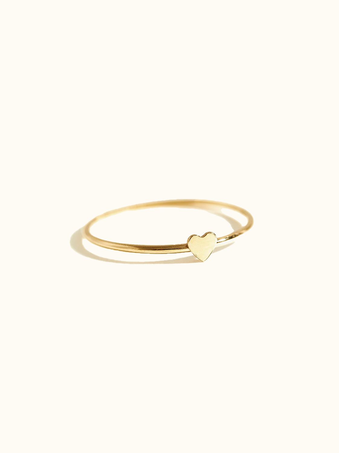 Able heart stacking ring, Size: 6