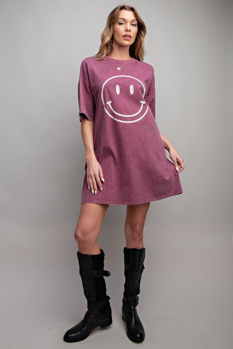 Easel smiley dress, Size: S