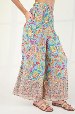 Easel floral pants