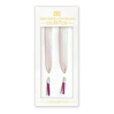 Kids Shoelaces , Color: Glitter White