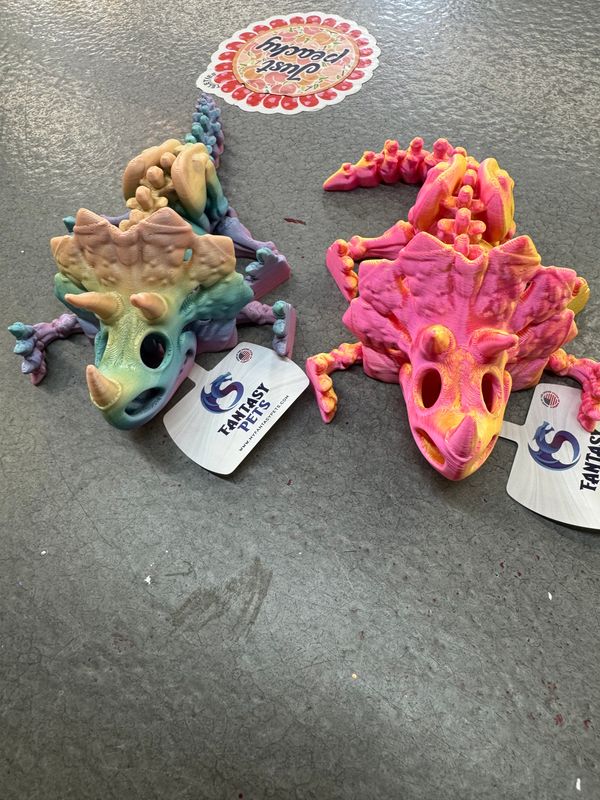 Fantasy PetsSkeletal Triceratops