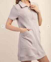 Rae Mode short sleeve dress, Color: Baby Pink, Size: 1XL