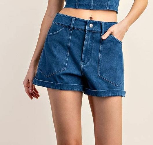 Rae Mode denim shorts